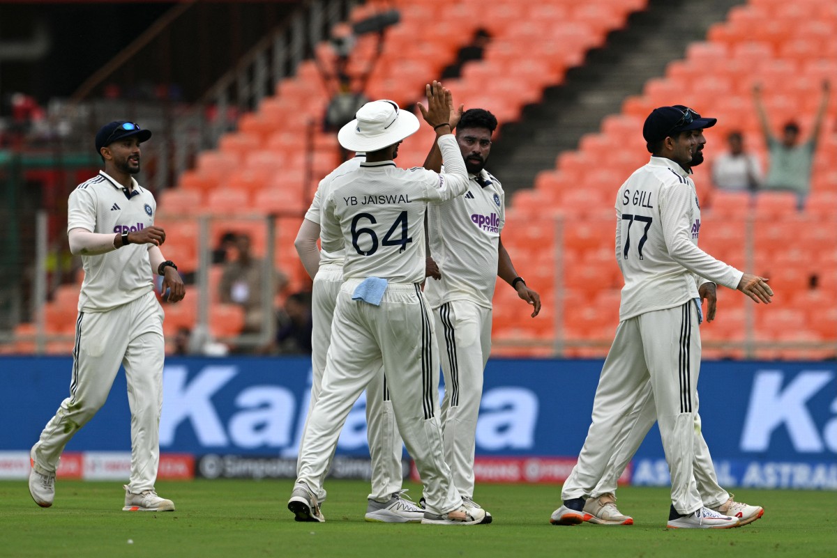 India Take Commanding 286-Run Lead Against West Indies in Ahmedabad Test