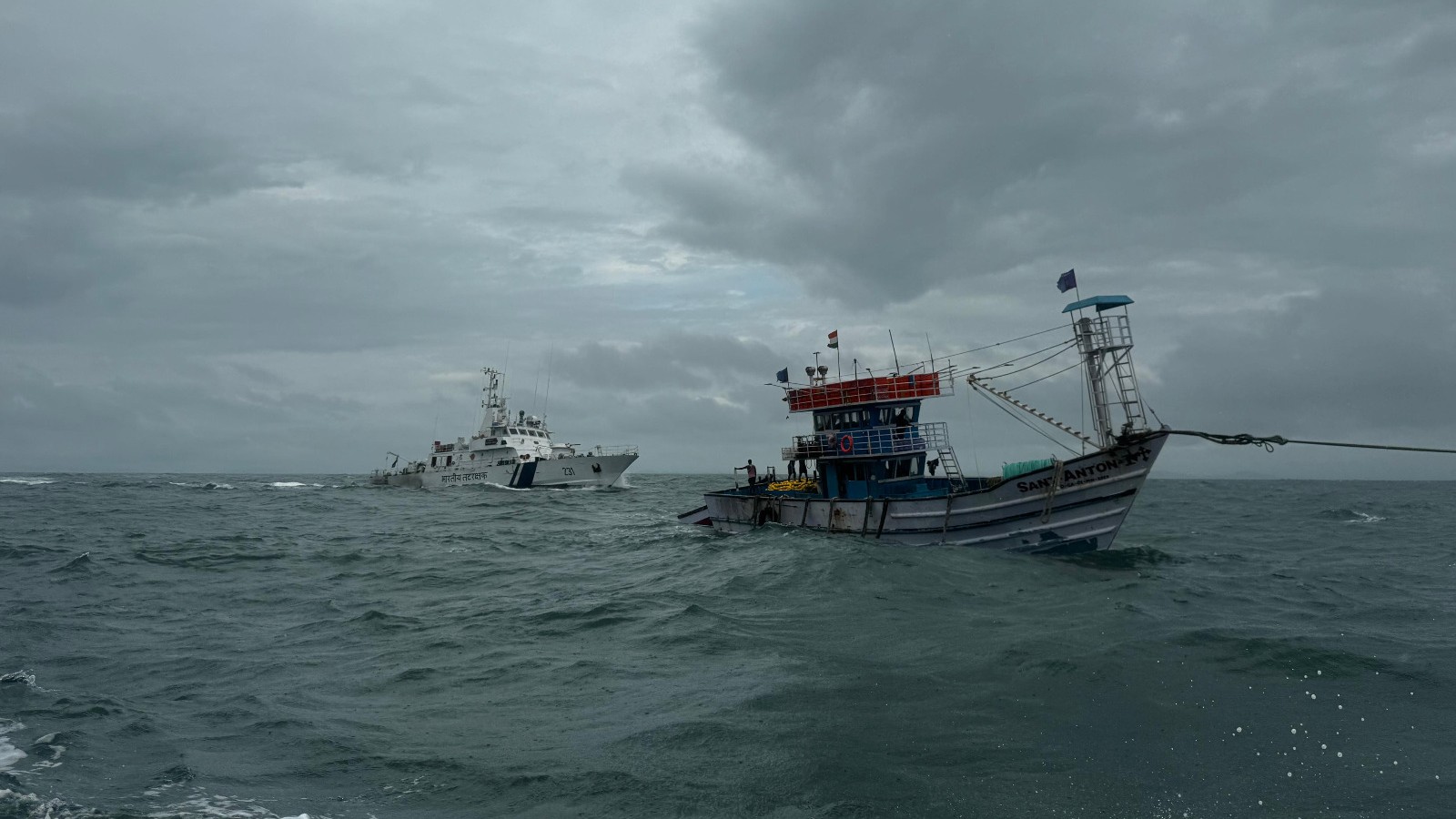 Indian Coast Guard Rescues Critically Injured Iranian Fisherman from Arabian Sea