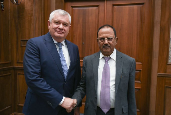NSA Ajit Doval Holds Key Security Talks with Uzbekistan, Kazakhstan Officials in Bishkek
