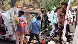 नंदूरबार इथं रस्ते अपघातात आठ जणांचा मृत्यू