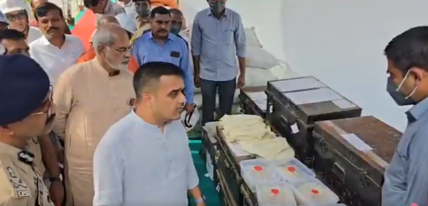 Over 8,000 kg of Narcotics Worth ₹381 Crore Destroyed in Bharuch