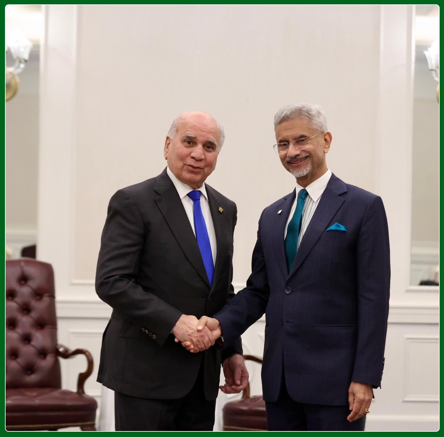 External Affairs Minister Dr S. Jaishankar extends greetings to Iraq on National Day