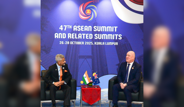 EAM S Jaishankar Holds Bilateral Meetings with New Zealand PM and US Secretary of State in Kuala Lumpur