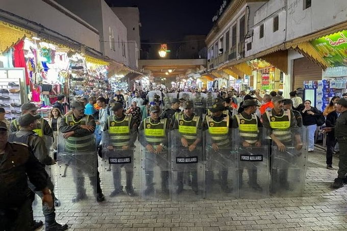 मोरक्को में युवाओं के नेतृत्व में चल रहे विरोध प्रदर्शन हिंसक झड़पों में बदलें