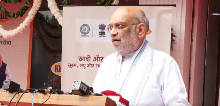 Union Home Minister Launches Nationwide Khadi Discount Sale on Gandhi Jayanti