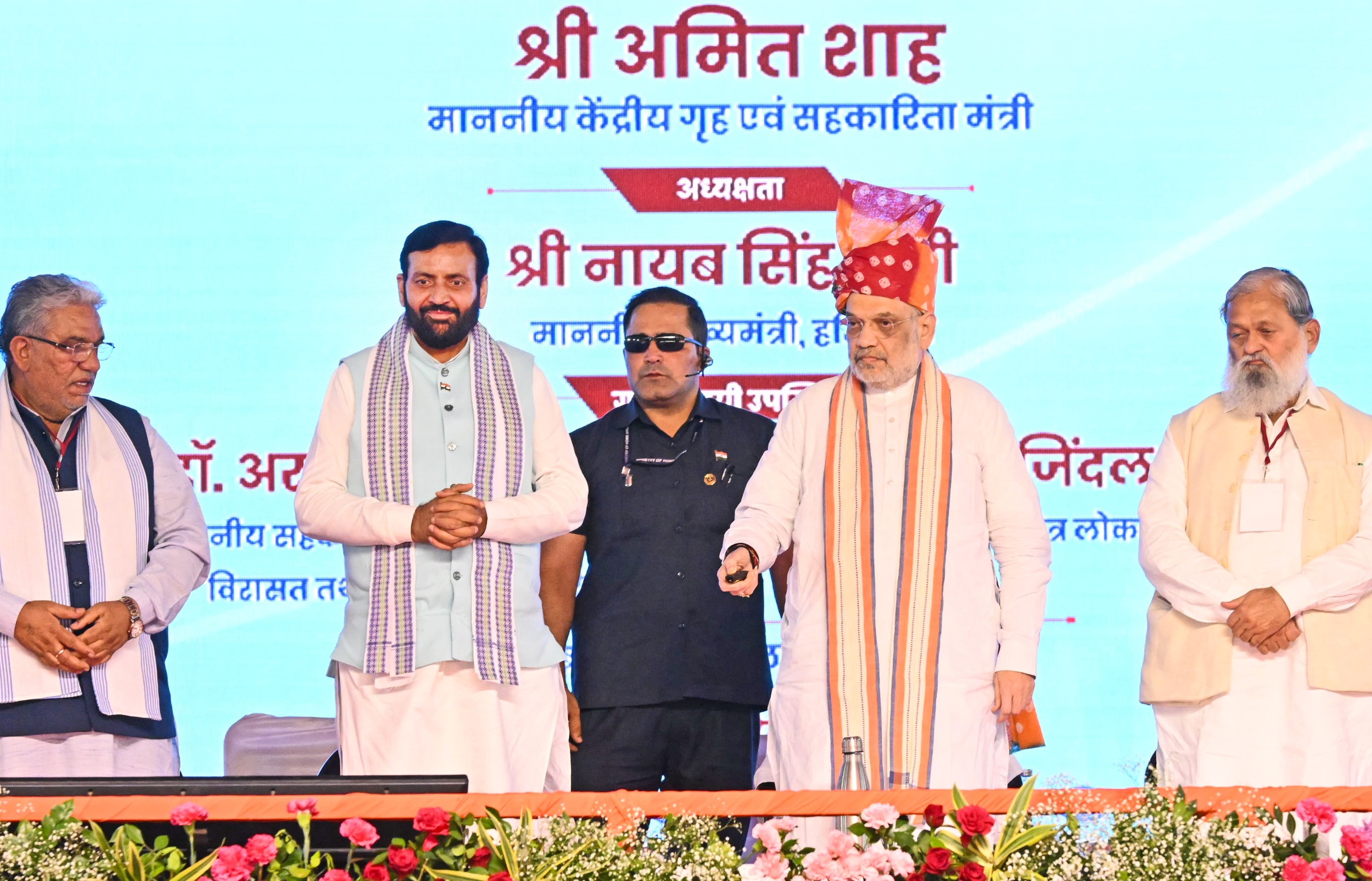 Union Home Minister Inaugurates and Lays Foundation Stone for ₹825 Crore Development Projects in Kurukshetra
