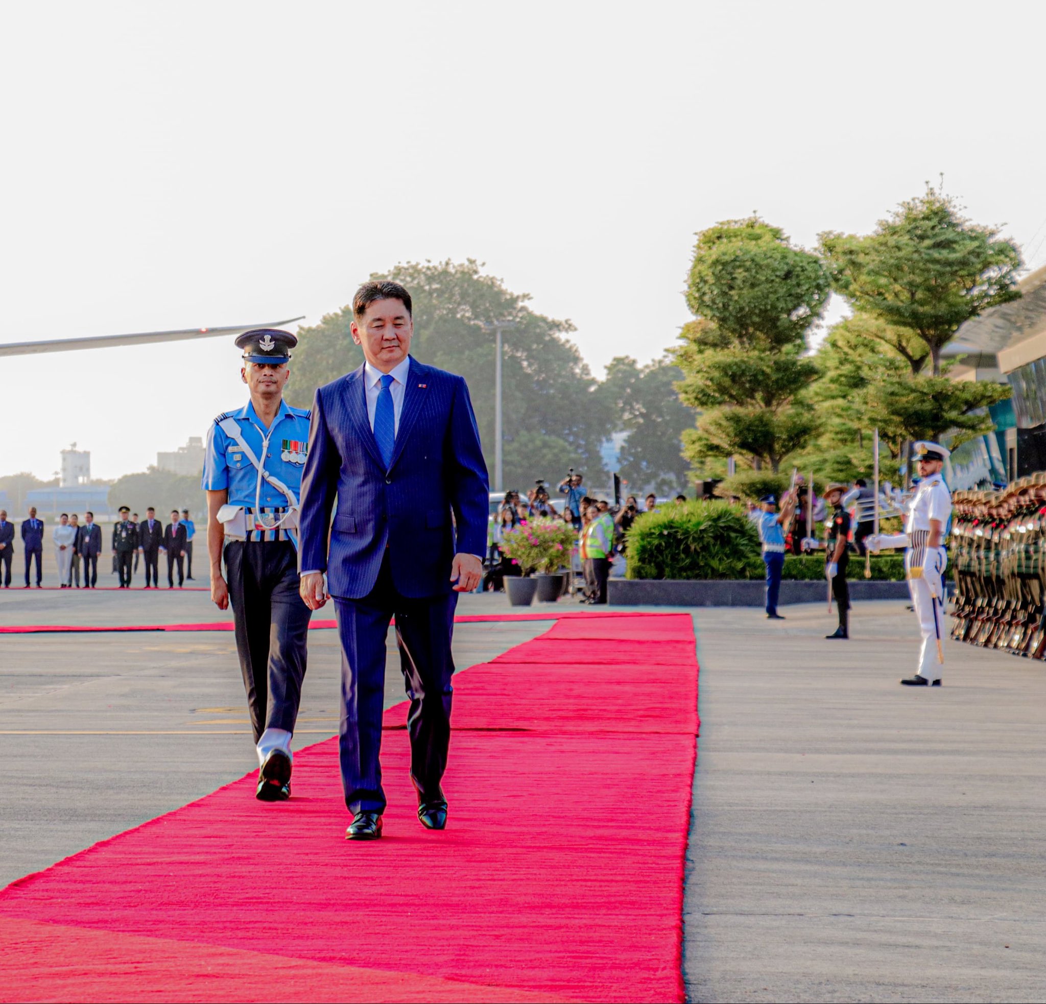 प्रधानमंत्री नरेंद्र मोदी आणि मंगोलियाचे अध्यक्ष उख्ना यांच्यात आज द्विपक्षीय चर्चा