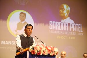 Sardar Patel is a Legacy, an Idea, and an Institution: Union Minister Dr. Mansukh Mandaviya Sardar Patel is a Legacy, an Idea, and an Institution: Union Minister Dr. Mansukh Mandaviya