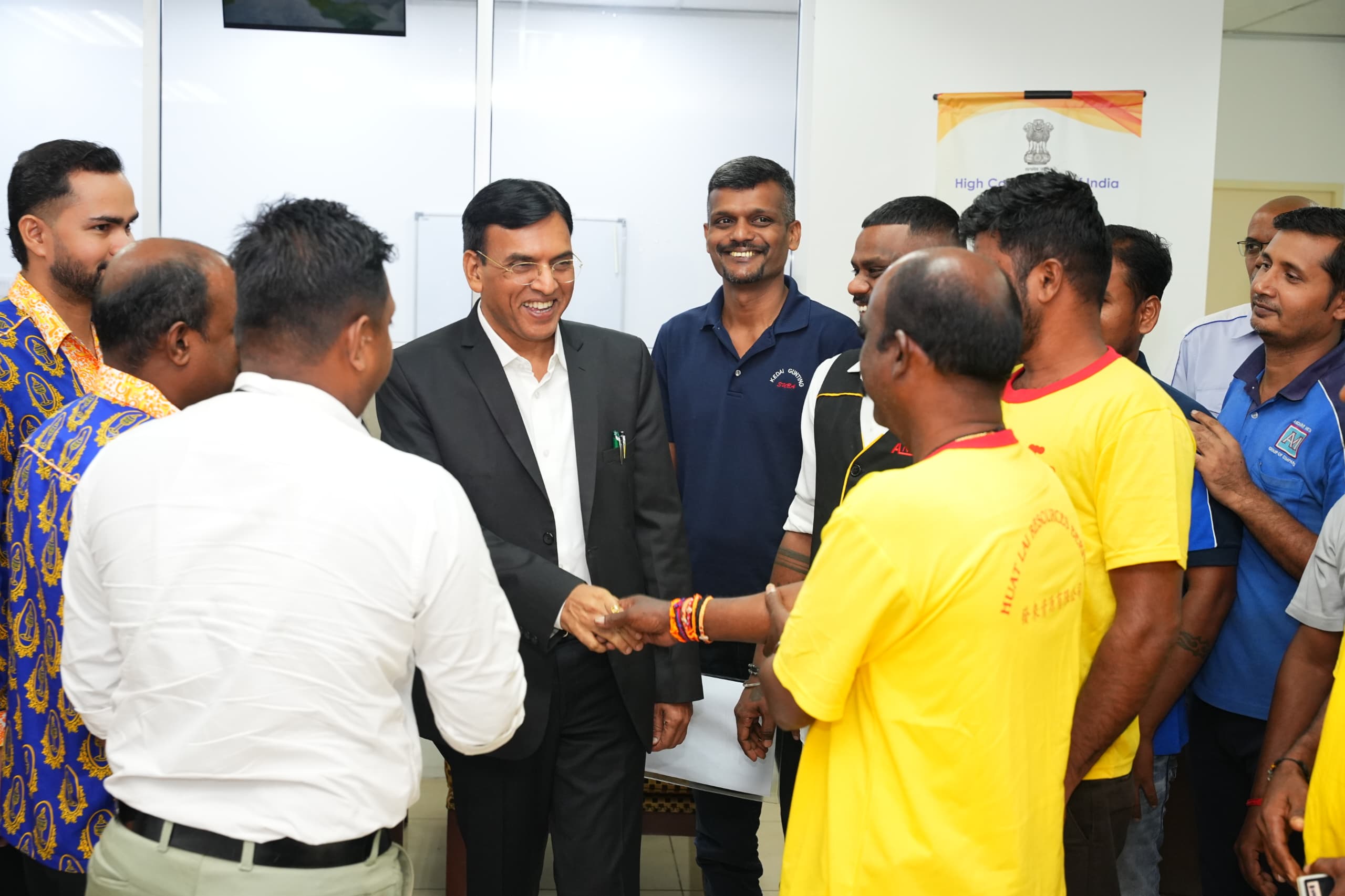 Labour Minister Mandaviya Interacts with Indian Workers’ Diaspora in Malaysia