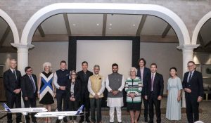 Dr. S. Jaishankar, Ram Mohan Naidu Kinjarapu Meet Airbus and IndiGo Executives to Boost Civil Aviation