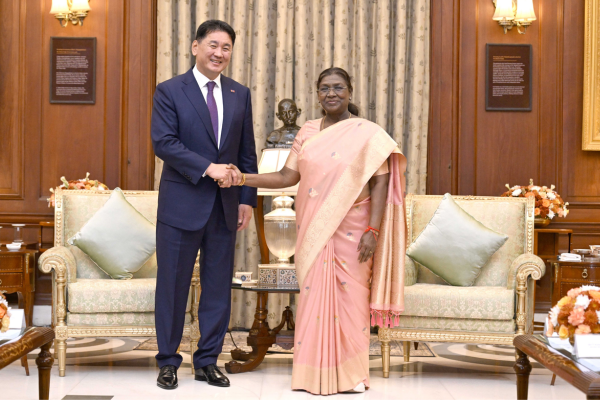 President Murmu Highlights Shared Cultural and Democratic Values in India-Mongolia Ties