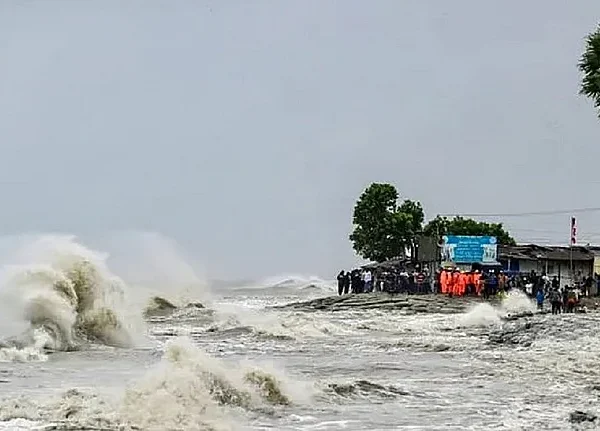 Severe cyclonic storm Montha weakens after making landfall on Andhra Pradesh coast