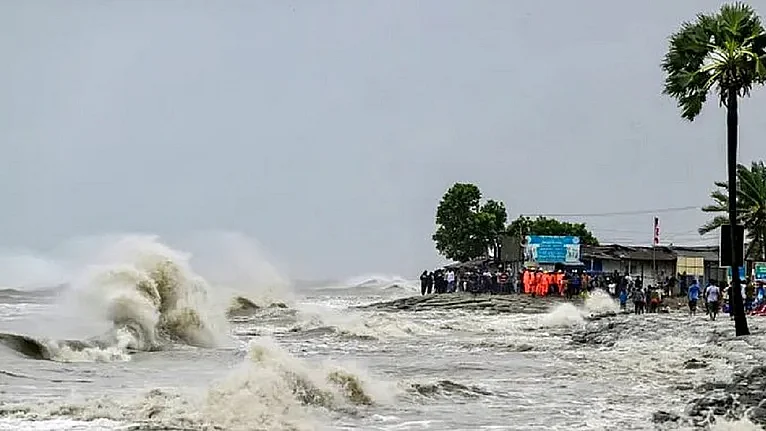 Severe cyclonic storm Montha weakens after making landfall on Andhra Pradesh coast