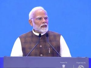 प्रधानमंत्री नरेन्‍द्र मोदी नई दिल्‍ली के यशोभूमि में 9वीं भारत मोबाइल कांग्रेस का उद्घाटन किया