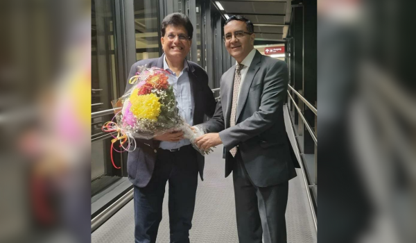 Union Minister Piyush Goyal Embarks on Official Visit to Germany to Boost Trade and Economic Ties