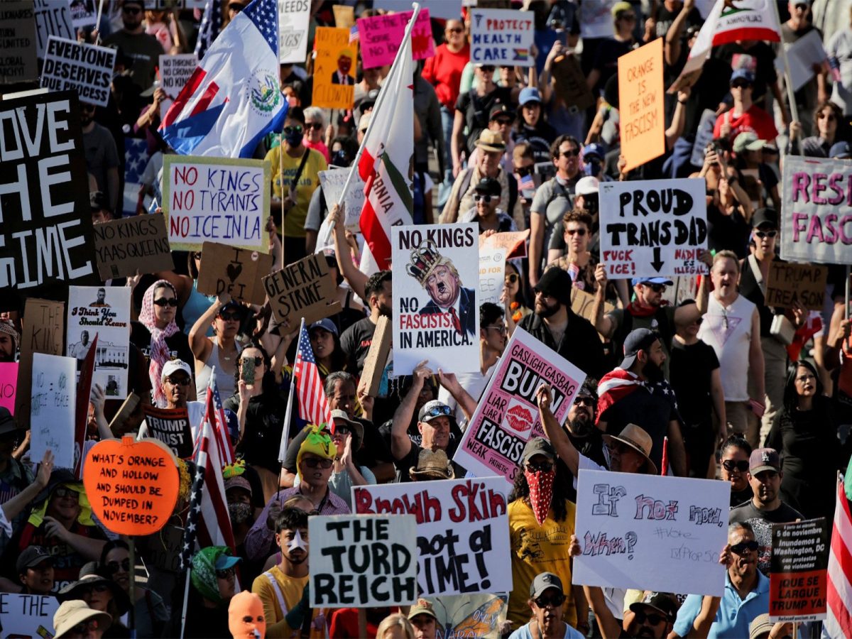 Thousands Join ‘No Kings’ Protests Across U.S. Against Trump Administration