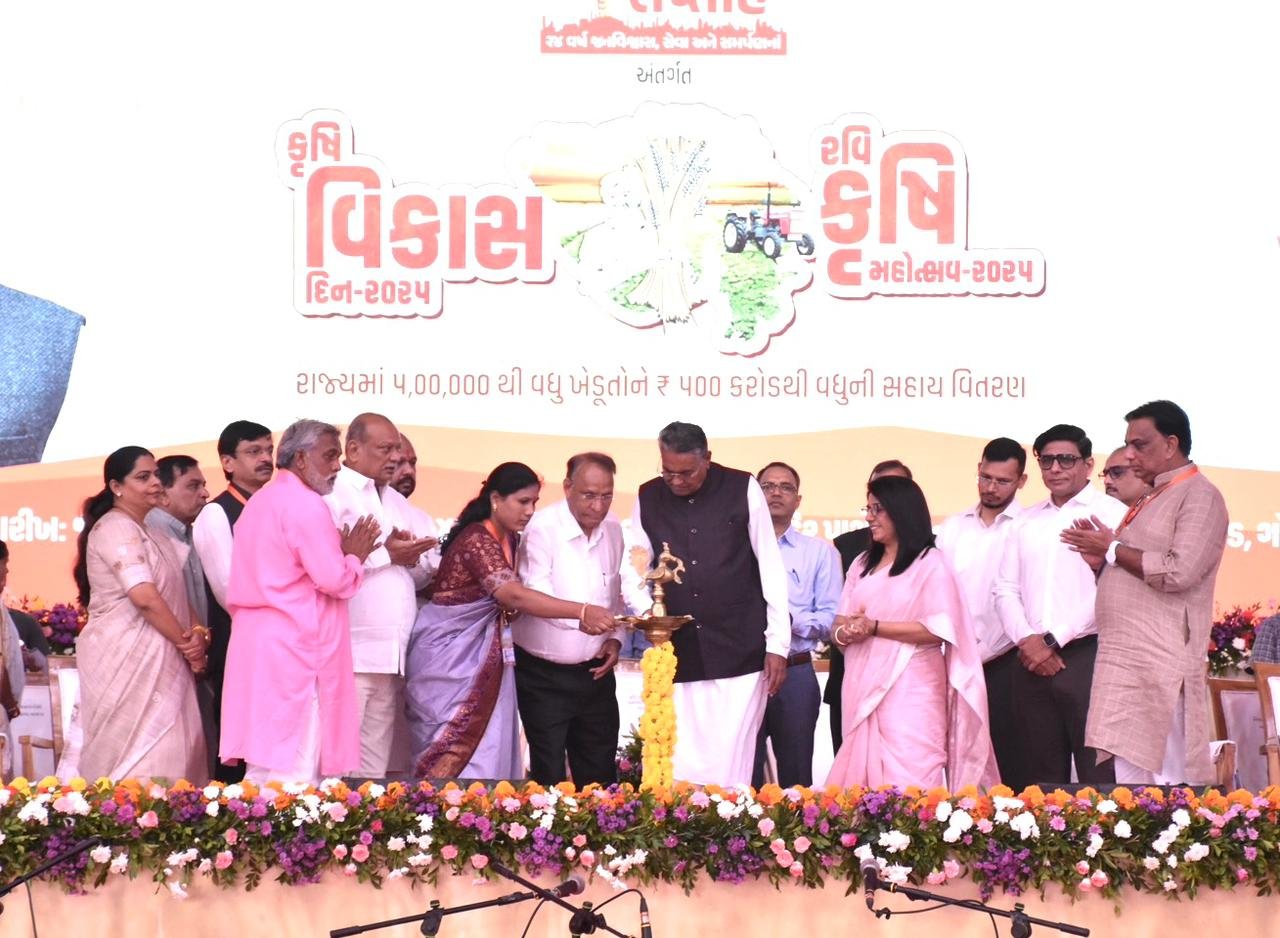 કૃષિમંત્રી રાઘવજી પટેલે પંચમહાલથી રવિ કૃષિ મહોત્સવની રાજ્યકક્ષાની ઉજવણીનો પ્રારંભ કરાવ્યો