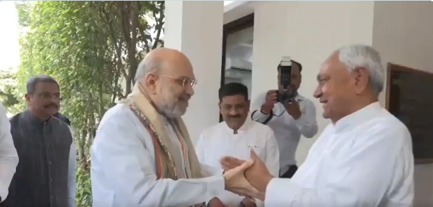 Union Home Minister, CM Nitish Kumar Hold Key Meeting on Bihar Election Strategy