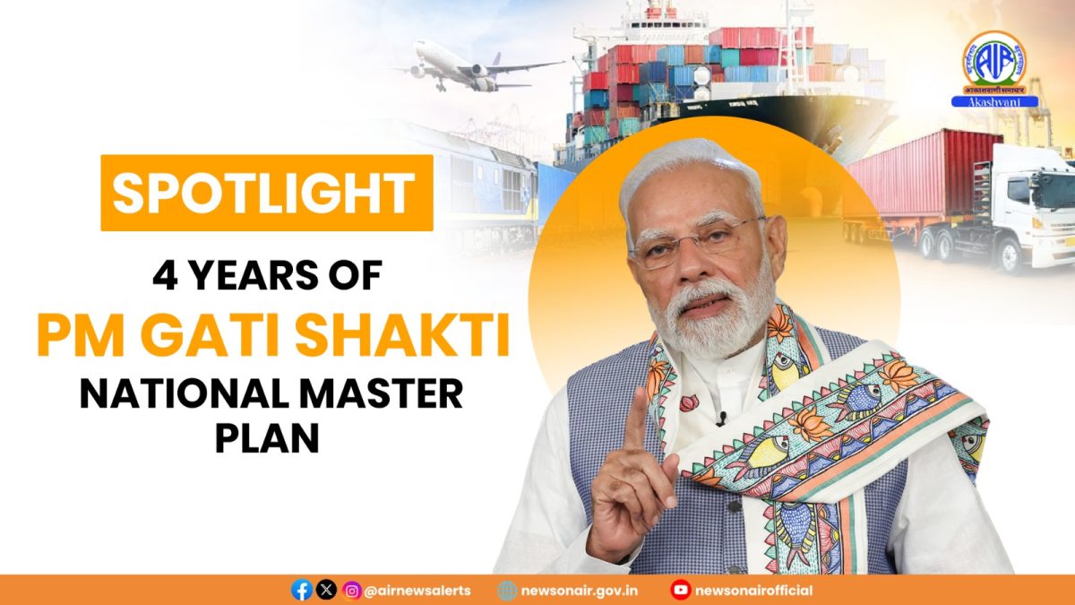 Spotlight – 4 Years of PM Gati Shakti National Master Plan