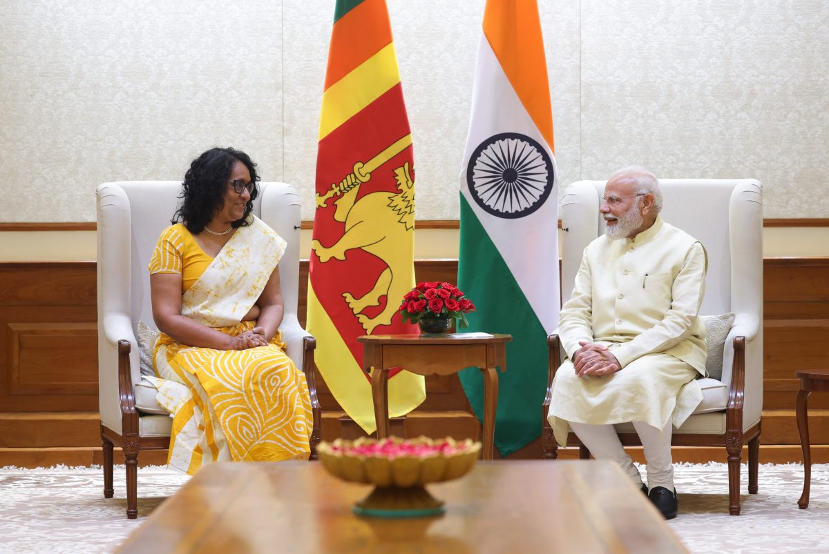 PM Modi Meets Sri Lankan PM Harini Amarasuriya, Reaffirms Commitment to Deepening Ties