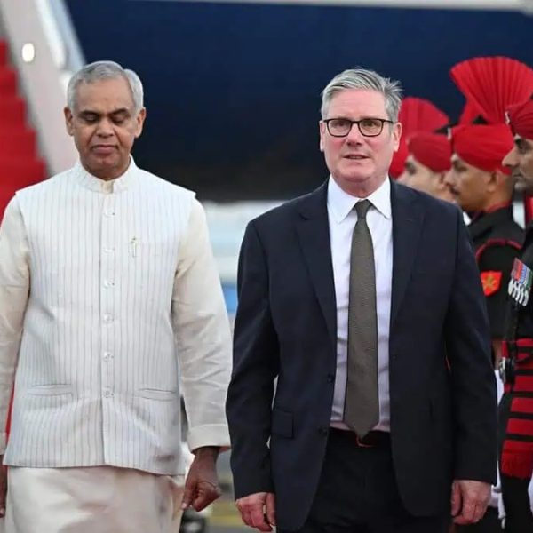 UK PM Keir Starmer Arrives in Mumbai for First Official India Visit