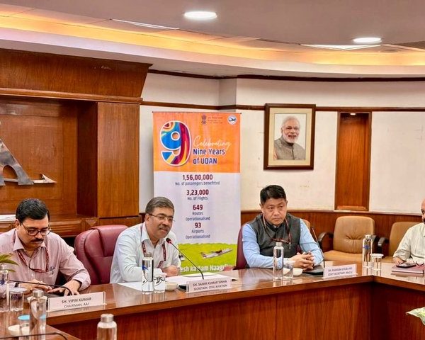UDAN Scheme Completes 9 Years, Facilitates 1.56 Crore Passengers Across India