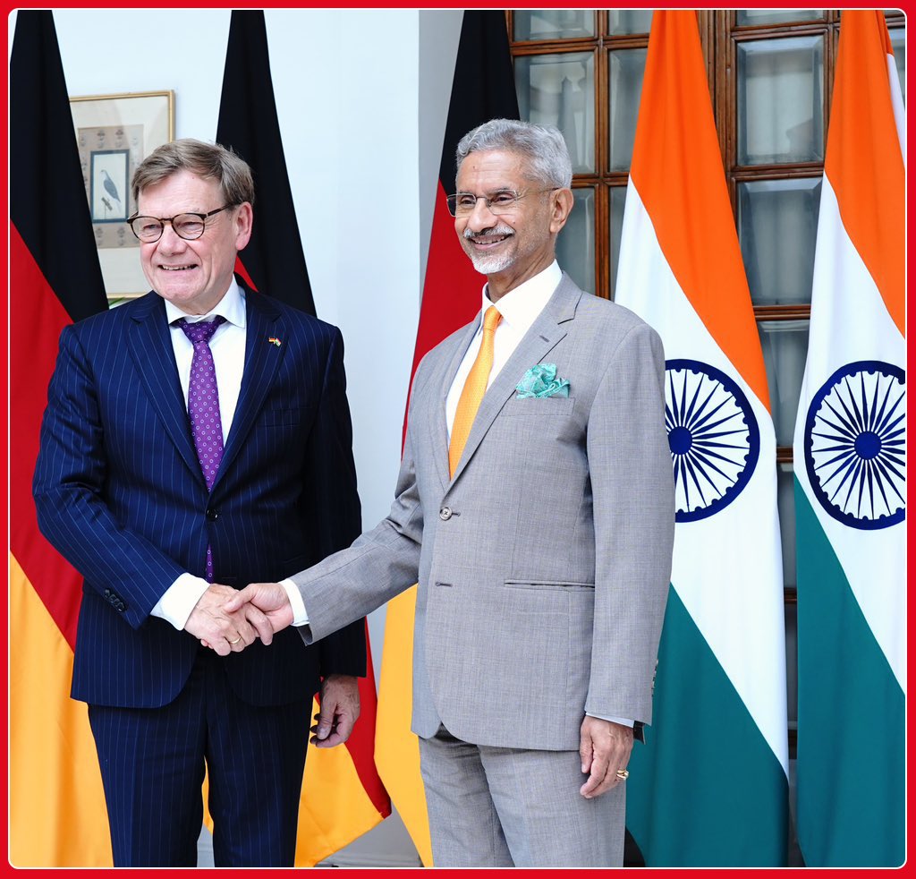 External Affairs Minister Jaishankar wishes Germans on National Unity Day