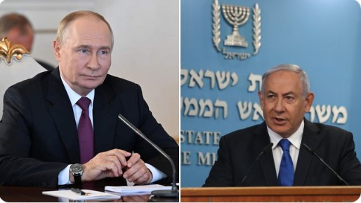 روسی صدر والایمیر پوتن اور اسرائیلی وزیر اعظم بنیامن نیتن یاہو نے کل ٹیلیفون پر بات کی اور مشرق وسطیٰ سے متعلق بہت سے معاملات پر تبادلہئ خیال کیا، جن میں بالخصوص غزہ، ایران کے نیوکلیائی پروگرام اور شام میں جاری صورتحال پر توجہ مرکوز  کی گئی۔