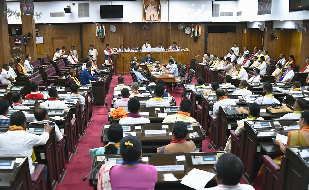 অসম বিধানসভাj শীতকালীন অধিবেশনৰ প্ৰথম দিনটোত অসম বহুবিবাহ প্ৰতিৰোধ বিধেয়ক-২০২৫ উত্থাপন