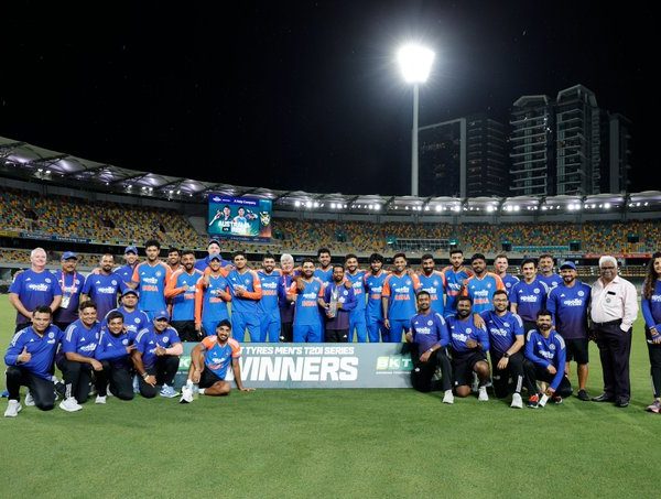 India Clinches T20 Series Against Australia 2-1 as Rain Abandons Final Match at Gabba