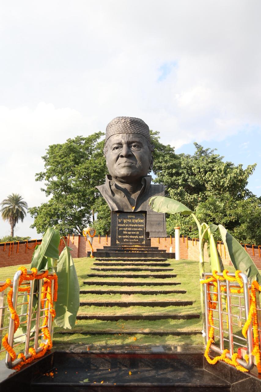 পাটাছাৰকুছিত আজি ড° ভূপেন হাজৰিকাৰ আৱক্ষ মূর্তি উন্মোচন