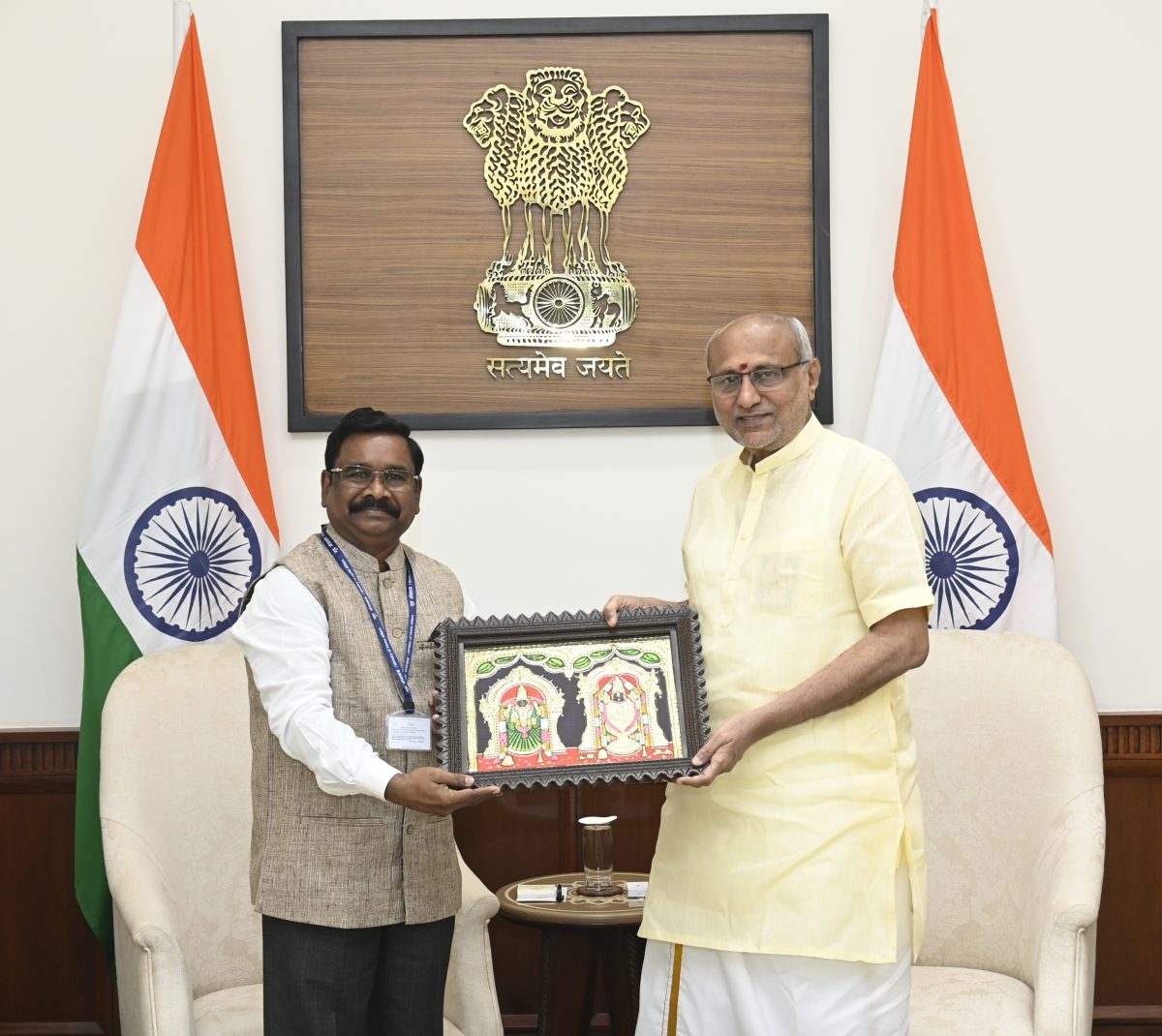 VP Radhakrishnan Stresses Student Welfare at Pondicherry University