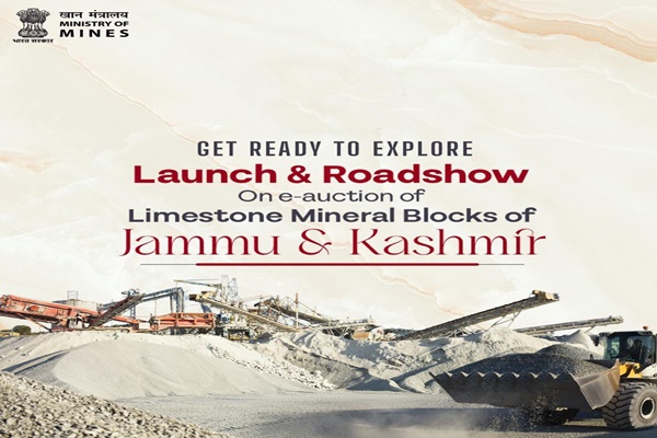 J&K to Hold First-Ever Limestone Block Auction
