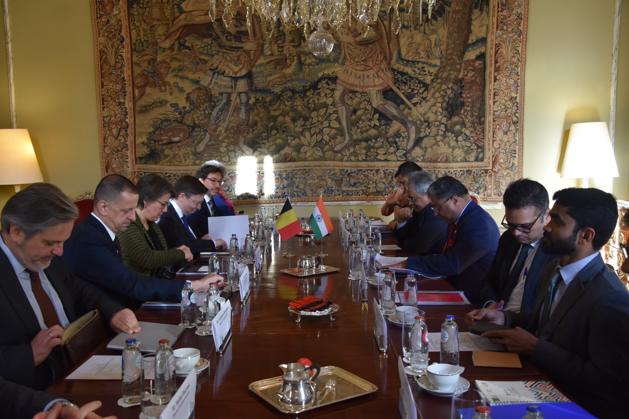 भारत-बेल्जियम विदेश कार्यालय परामर्श के तीसरे दौर का आयोजन