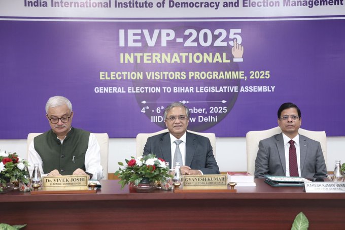ECI launches International Election Visitors’ Program 2025 in New Delhi