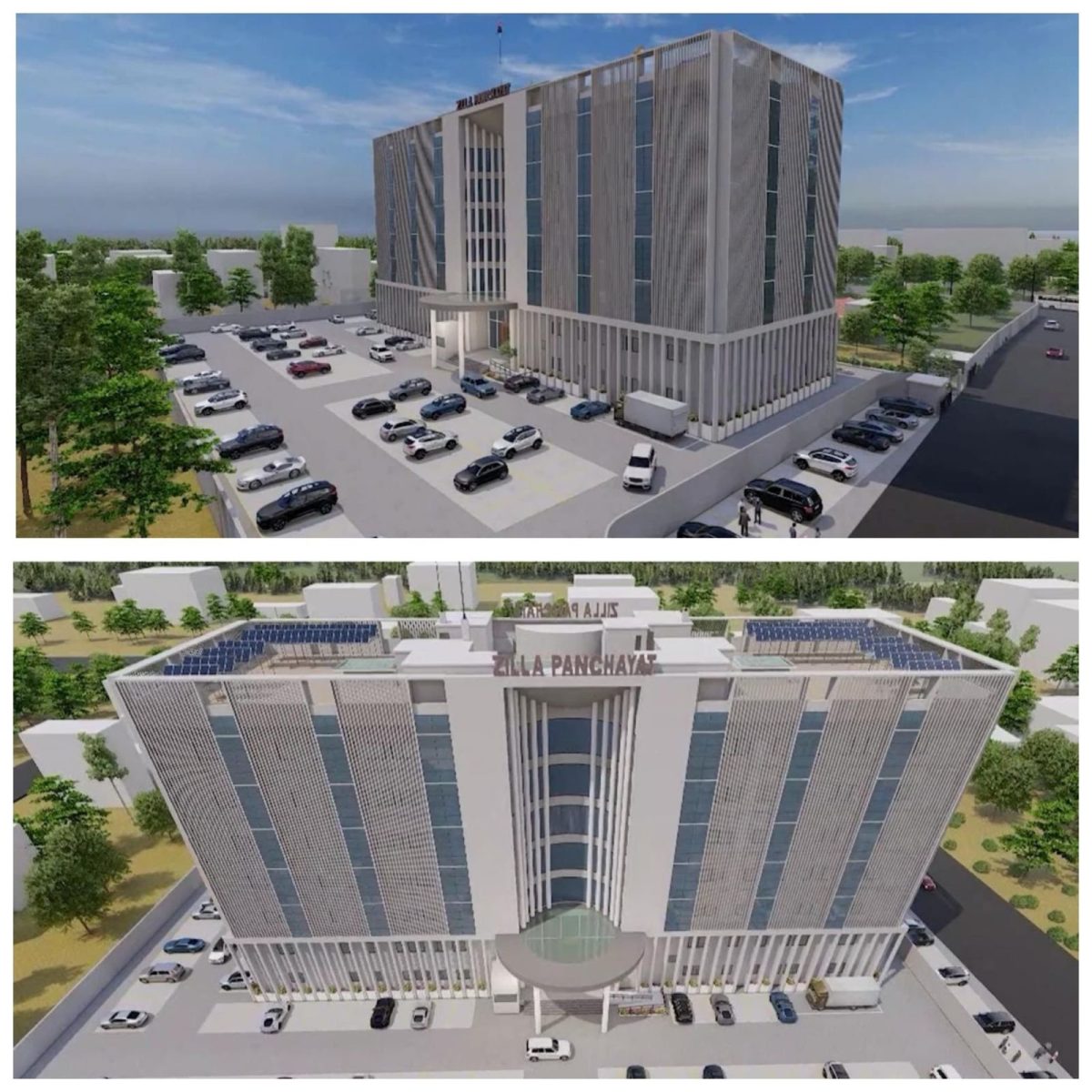 બનાસકાંઠાના પાલનપુર ખાતે અંદાજે 123 કરોડ રૂપિયાના ખર્ચે નવી જિલ્લા કલેક્ટર કચેરી અને જિલ્લા પંચાયત ભવનનું નિર્માણ થશે.