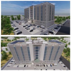 બનાસકાંઠાના પાલનપુર ખાતે અંદાજે 123 કરોડ રૂપિયાના ખર્ચે નવી જિલ્લા કલેક્ટર કચેરી અને જિલ્લા પંચાયત ભવનનું નિર્માણ થશે.