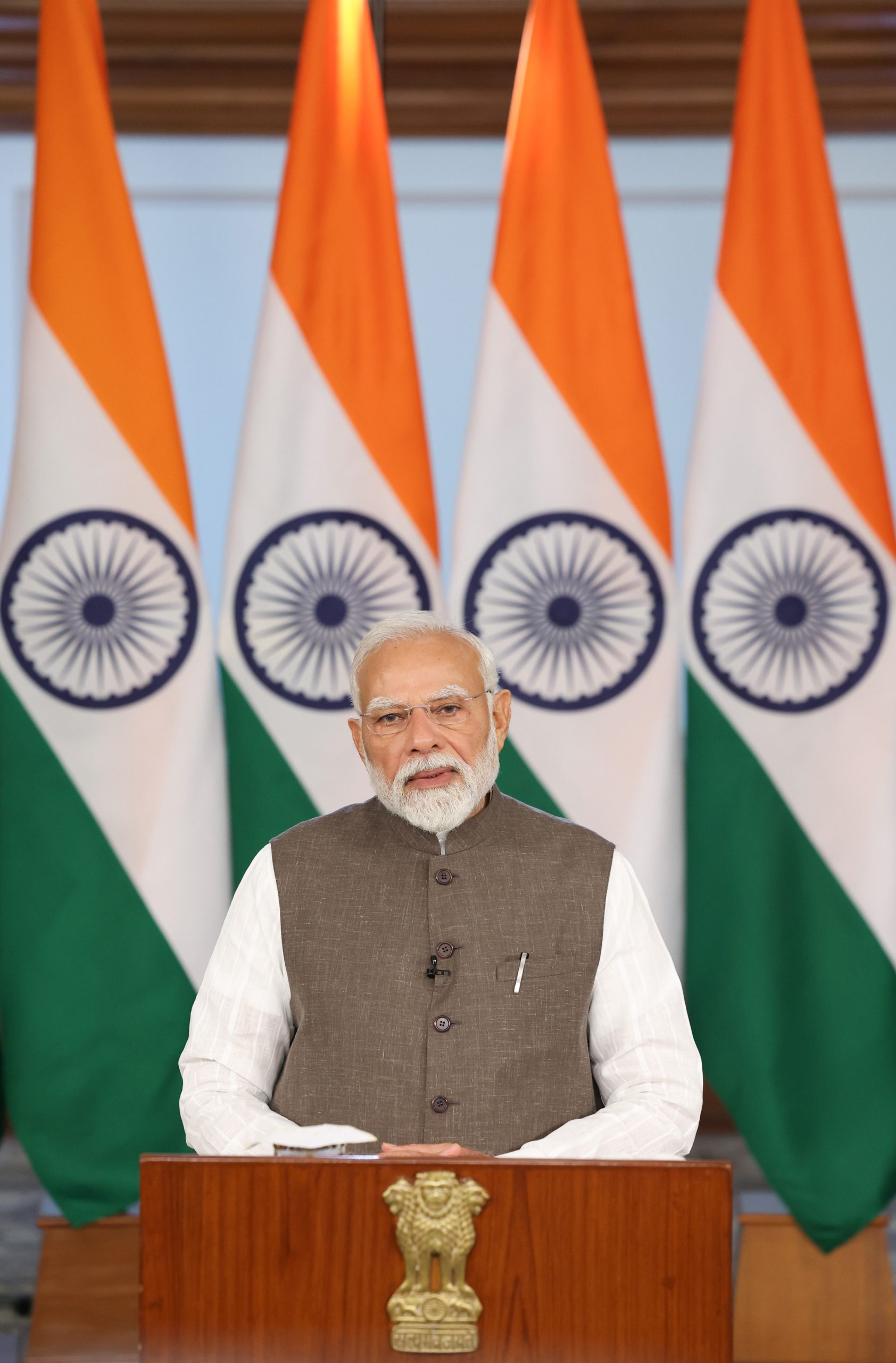 ‘वंदे मातरम्’ या देशभक्तिपर गीताच्या शतकोत्तर सुवर्णमहोत्सवी वर्षांचं प्रधानमंत्र्यांच्या हस्ते उद्घाटन