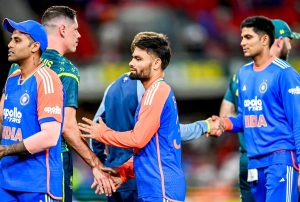 ભારત અને ઓસ્ટ્રેલિયા વચ્ચેની પાંચ મેચોની T- 20 ક્રિકેટ શ્રેણીની અંતિમ મેચ આજે બ્રિસ્બેનના ગાબા ખાતે રમાશે