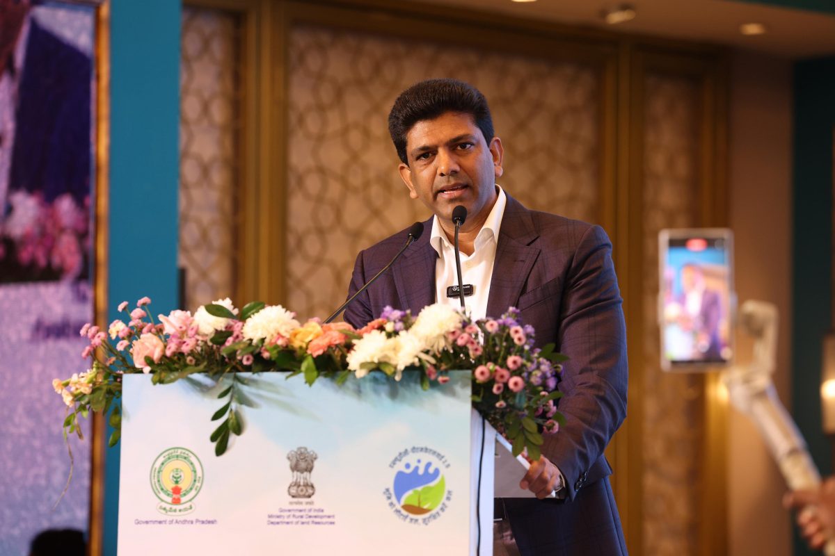 Union Minister Pemmasani Chandrasekhar Inaugurates National Conference Watershed Mahotsav in Guntur