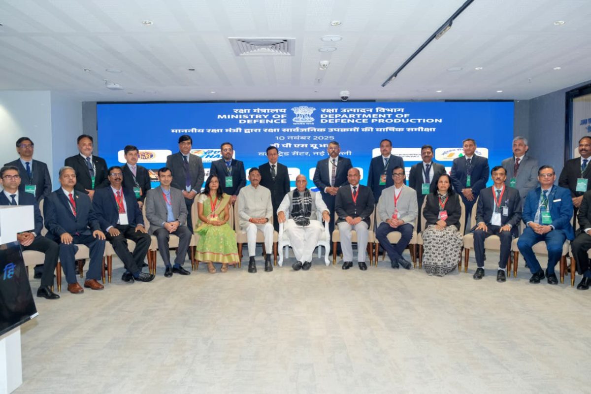 Defence PSUs contribute 71.6% of total in country’s defence production in FY 2024-25- Rajnath Singh