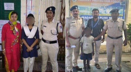 ऑपरेशन नन्हे फरिश्ते: RPF ने जनवरी-अक्टूबर में 16,000 से अधिक बच्चों को बचाया