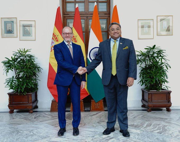 India & Spain reaffirm Zero tolerance for terrorism at 8th Foreign Office Talks