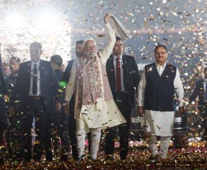 बिहार विधानसभा चुनावों में मिली जीत विकास की राजनीति के लिए एक जनादेश है: पीएम मोदी