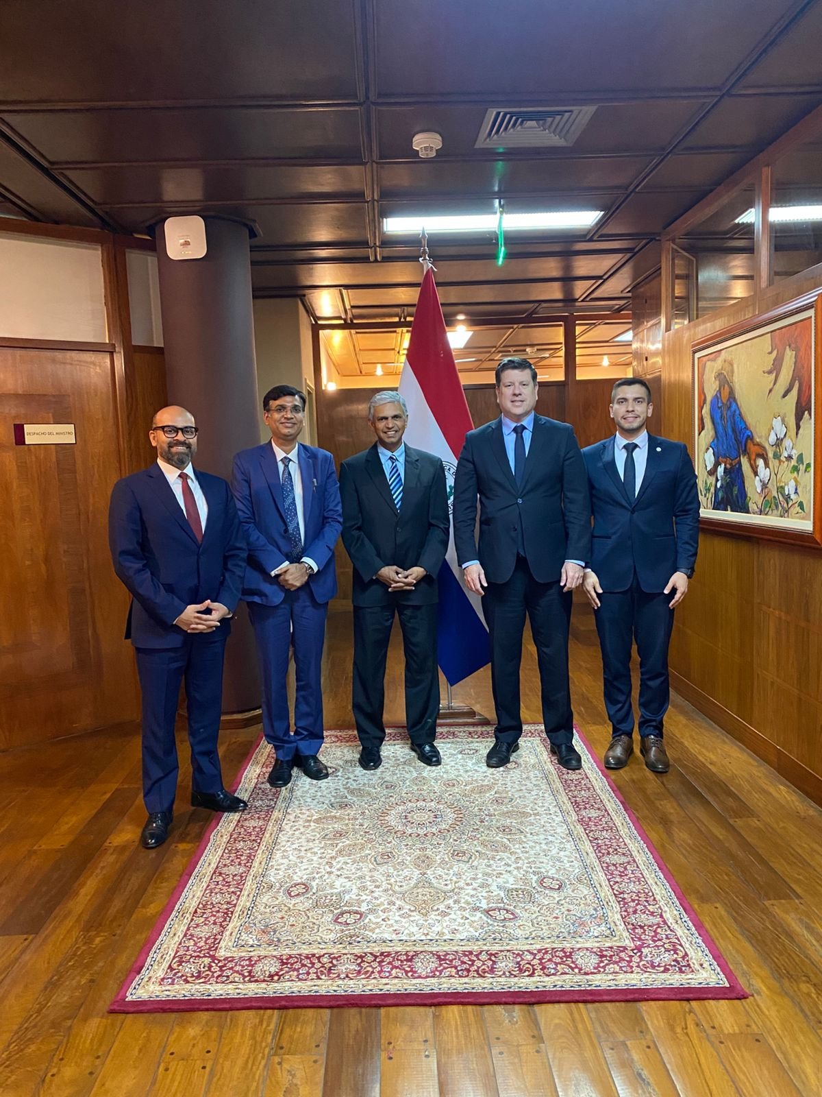 भारत और पराग्वे ने द्विपक्षीय स्तरों पर आतंकवाद का मुकाबला करने की प्रतिबद्धता जताई