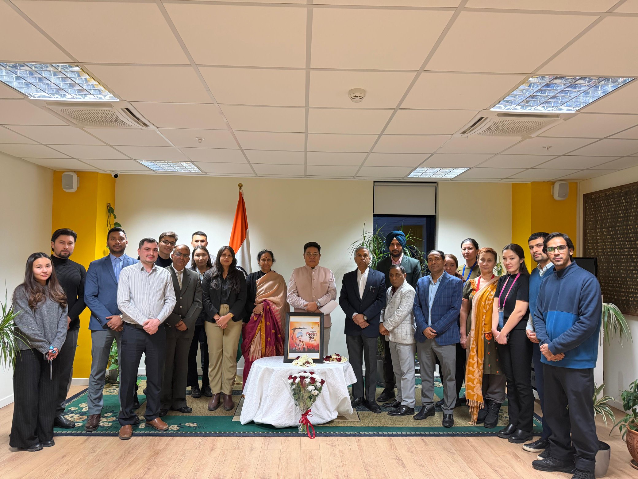 भारतीय दूतावासों ने अंतरराष्ट्रीय स्तर पर मनाई बिरसा मुंडा की 150वीं वर्षगांठ