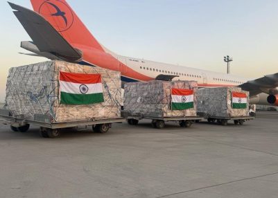 India Sends 73 Tonnes of Medicines and Vaccines to Support Afghanistan’s Healthcare