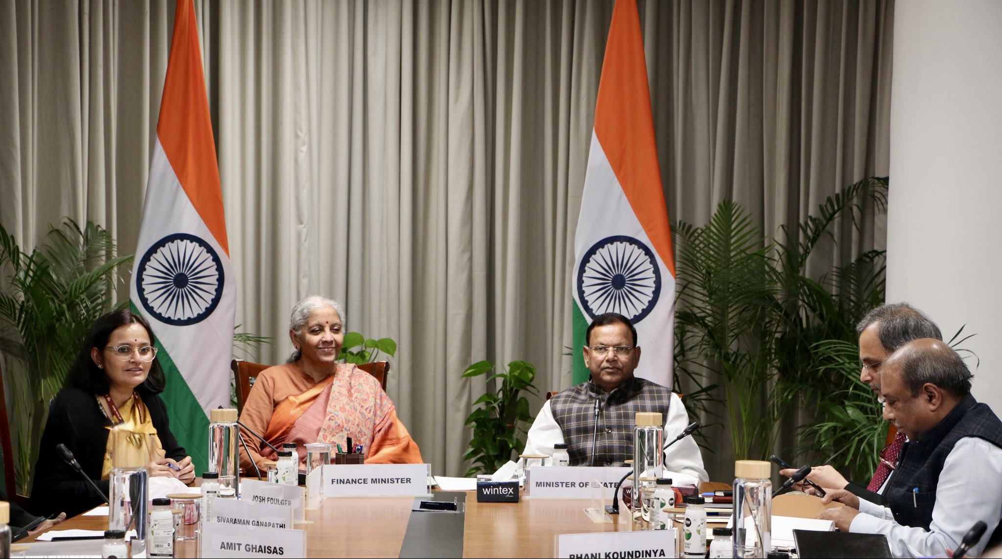 Finance Minister Nirmala Sitharaman chairs Pre-Budget Consultation with Banking sector experts