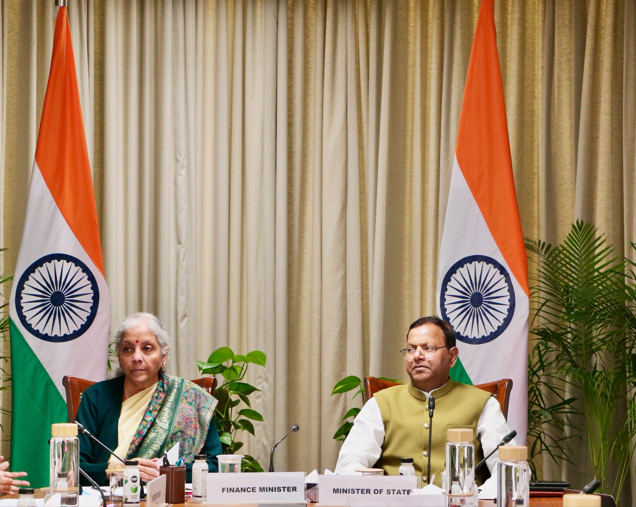 वित्त मंत्री निर्मला सीतारमण ने केंद्रीय बजट वर्ष 2026-27 के संबंध में बजट पूर्व परामर्श की अध्यक्षता की