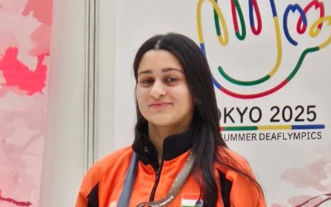 भारत ने टोक्यो में बधिर ओलंपिक में 7 स्वर्ण, 6 रजत और 3 कांस्य पदक जीतें